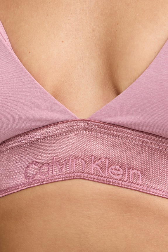 Calvin Klein Underwear τριγωνικό σουτιέν ροζ LV00QF8825