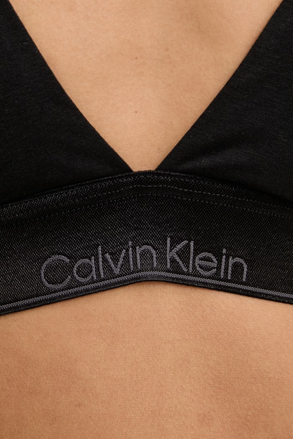 Calvin Klein Underwear τριγωνικό σουτιέν μαύρο LV00QF8825