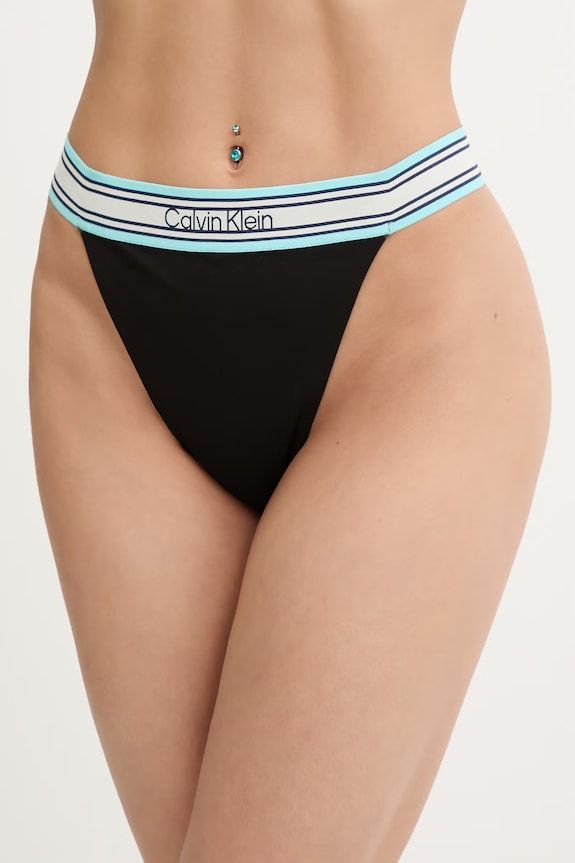 Calvin Klein brazilske kopalne hlačke ženske črna LV00Q61104