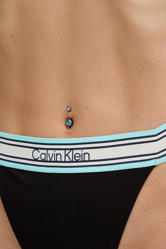 Calvin Klein brazilske kopalne hlačke ženske črna LV00Q61104