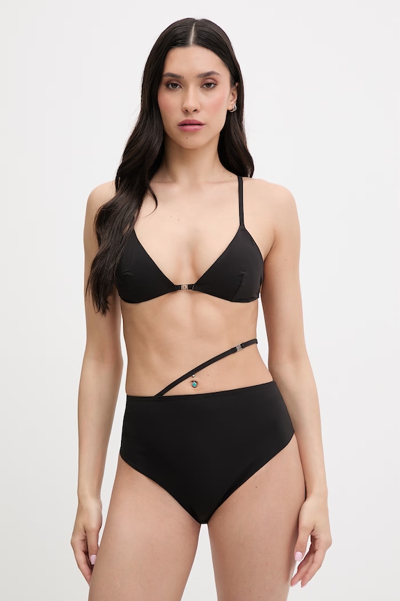 Calvin Klein plavkové nohavičky dámske LV00Q61125 čierna SS26