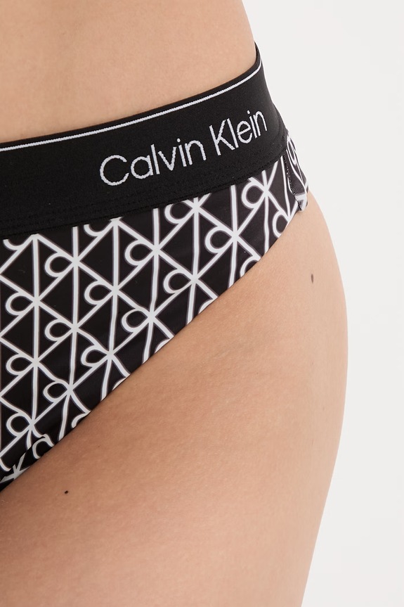 Calvin Klein Plavkové nohavičky dámske čierna LV00Q61131