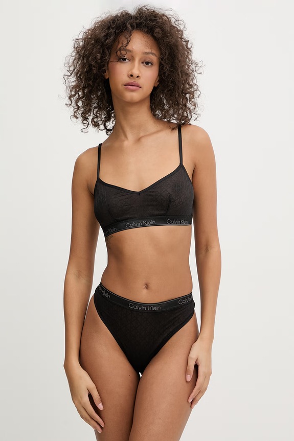 Calvin Klein Underwear bralette LV00QF8871 crna SS26