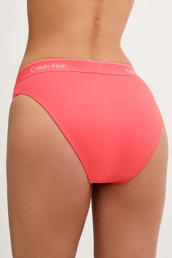 Ρούχα Calvin Klein σλιπ μπικίνι γυναικεία LV00Q61132 ροζ