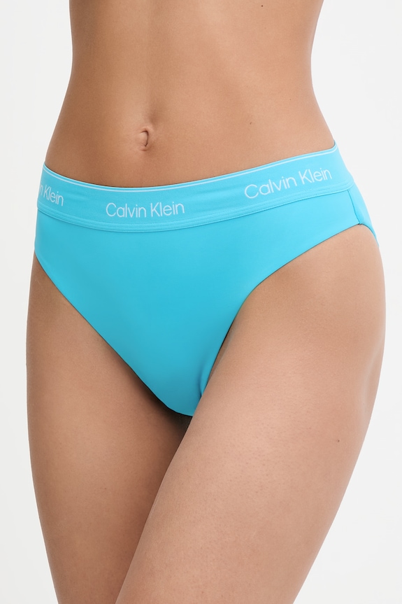 Calvin Klein figi kąpielowe damskie niebieski LV00Q61132