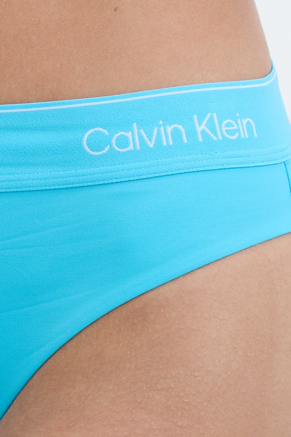 Calvin Klein figi kąpielowe damskie niebieski LV00Q61132