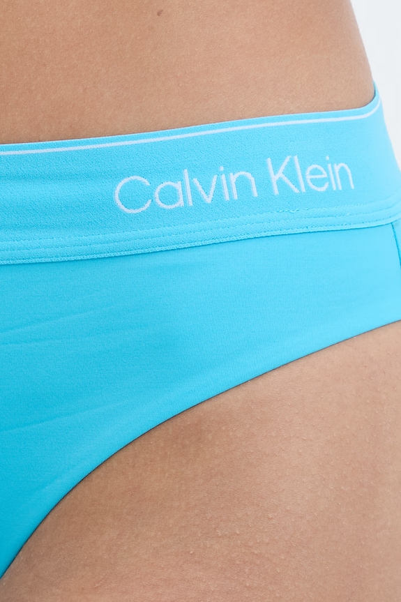 Calvin Klein figi kąpielowe damskie niebieski LV00Q61132