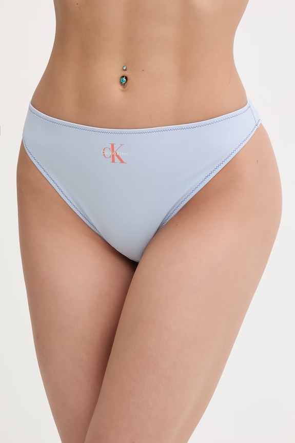 Calvin Klein plavkové nohavičky dámske modrá LV00Q61147