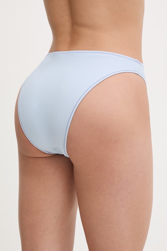Oblečenie Calvin Klein plavkové nohavičky dámske LV00Q61147 modrá
