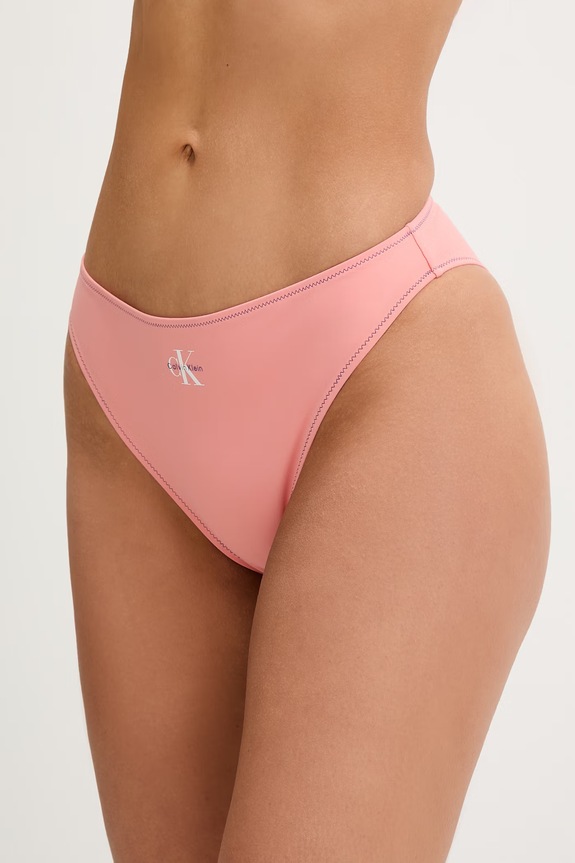 Calvin Klein σλιπ μπικίνι γυναικεία πορτοκαλί LV00Q61147