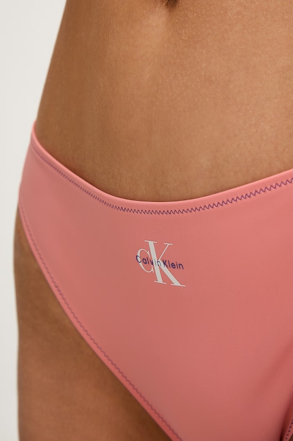 Calvin Klein chiloți de baie pentru femei portocaliu LV00Q61147