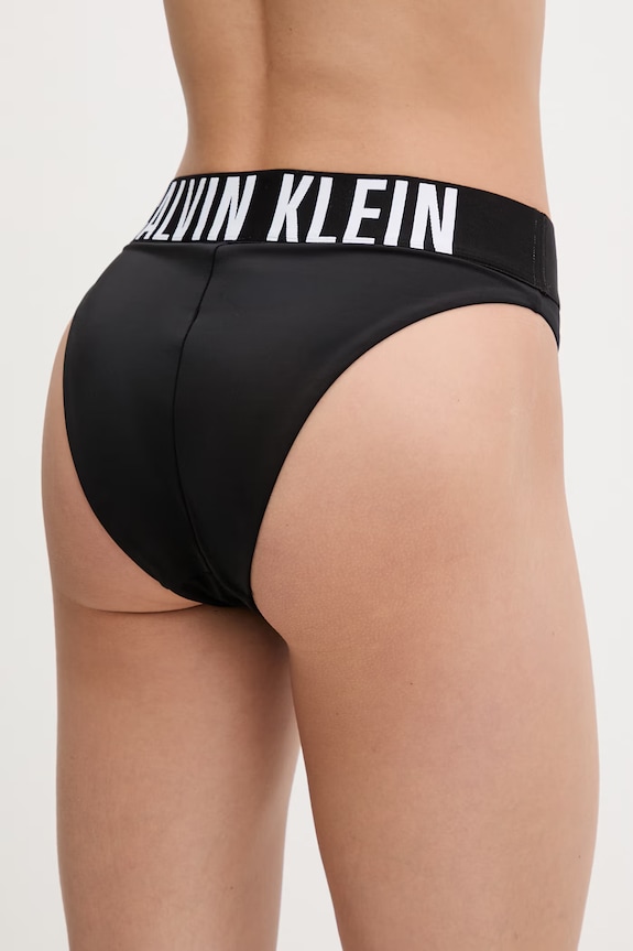 Oblečenie Calvin Klein plavkové nohavičky dámske LV00Q61189 čierna