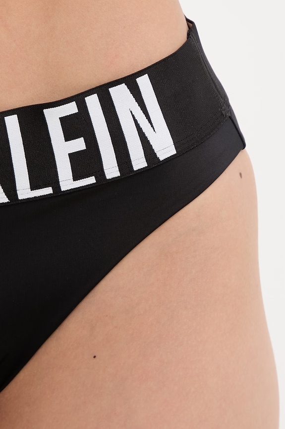 Calvin Klein plavkové nohavičky dámske čierna LV00Q61190