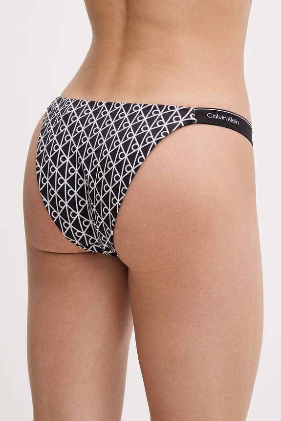 Oblečenie Calvin Klein plavkové nohavičky dámske LV00Q61206 čierna