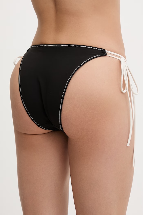 Oblečenie Calvin Klein plavkové nohavičky dámske LV00Q61215 čierna