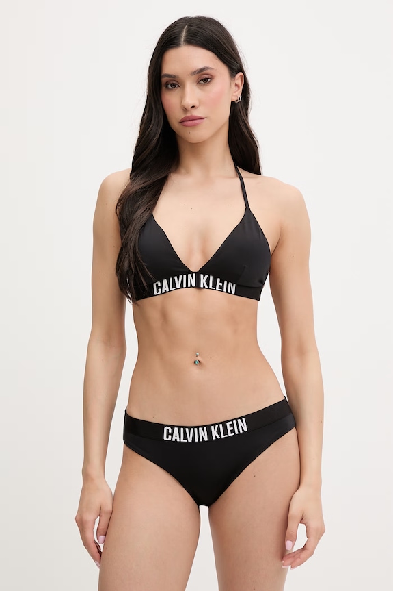Calvin Klein plavková podprsenka dámska LV00Q61221 čierna SS26