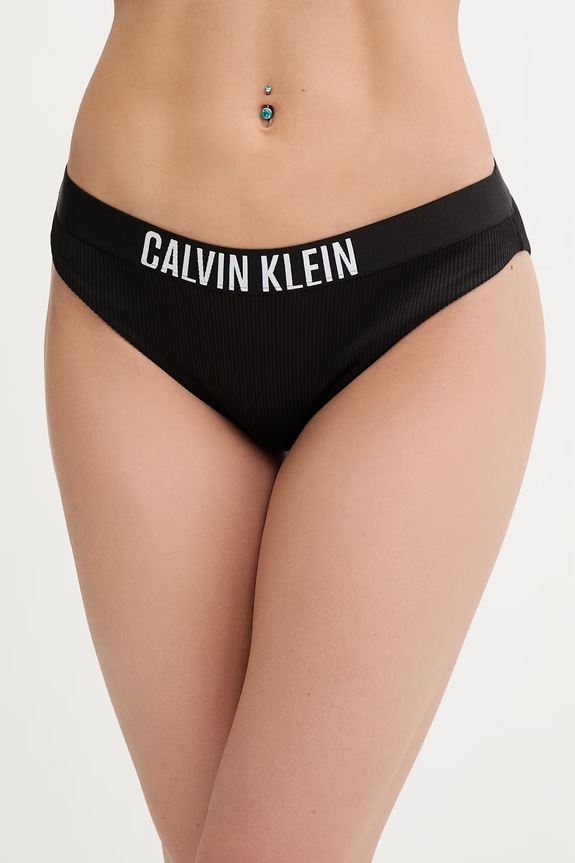 Calvin Klein plavkové nohavičky dámske čierna LV00Q61240