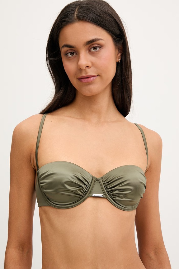 Calvin Klein Reggiseno da bagno da donna verde LV00Q61113
