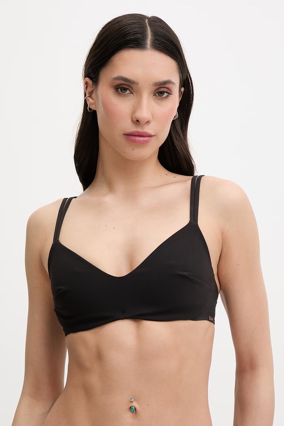 Calvin Klein plavková podprsenka dámska čierna LV00Q61121