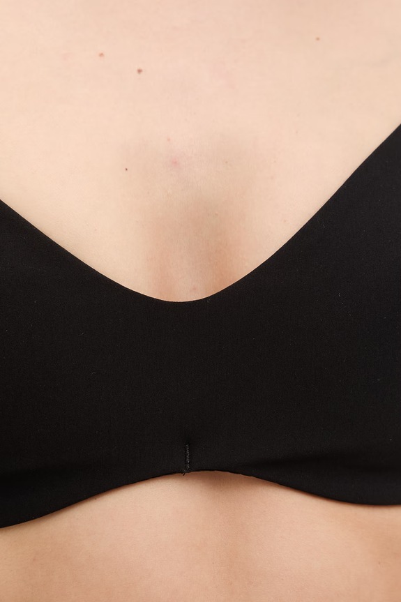 Calvin Klein plavková podprsenka dámska čierna LV00Q61121