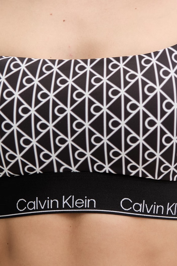 Calvin Klein plavková podprsenka dámska čierna LV00Q61130