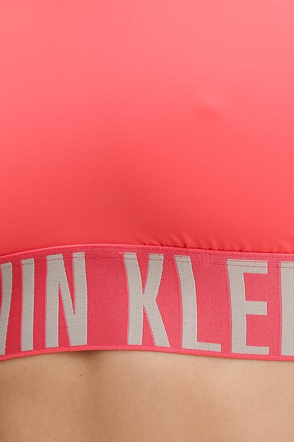 Calvin Klein plavková podprsenka dámska červená LV00Q61187