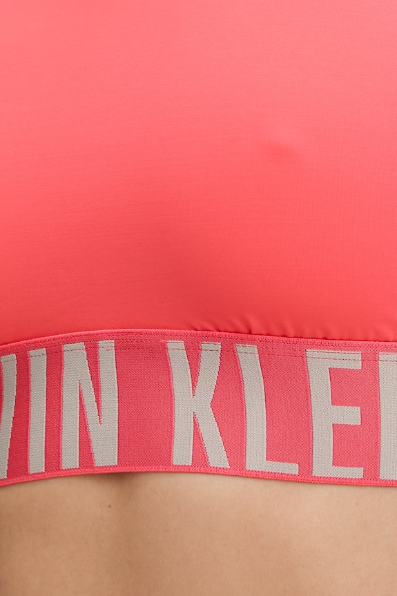 Calvin Klein plavková podprsenka dámska červená LV00Q61187