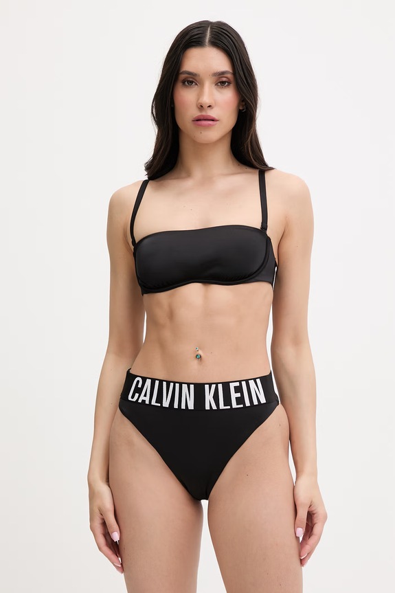 Calvin Klein plavková podprsenka dámska LV00Q61188 čierna SS26