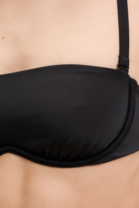 Calvin Klein plavková podprsenka dámska čierna LV00Q61188