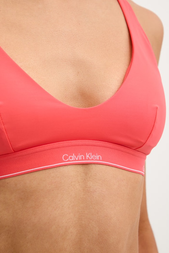 Calvin Klein reggiseno da bagno da donna rosa LV00Q61207