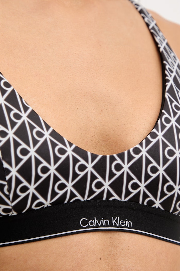 Abbigliamento Calvin Klein reggiseno da bagno da donna LV00Q61207 nero