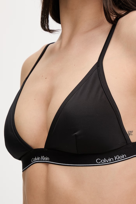 Calvin Klein plavková podprsenka dámska čierna LV00Q61208