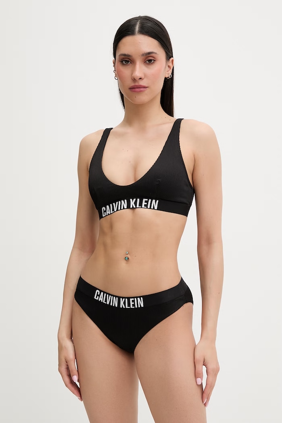Calvin Klein kopalni nedrček ženski LV00Q61211 črna SS26