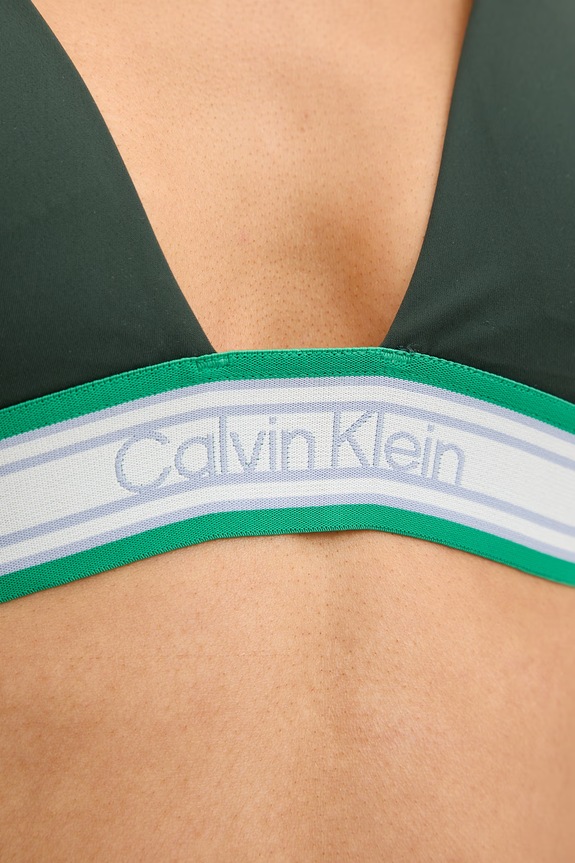 Calvin Klein Μπικίνι τοπ γυναικείο πράσινο LV00Q61214