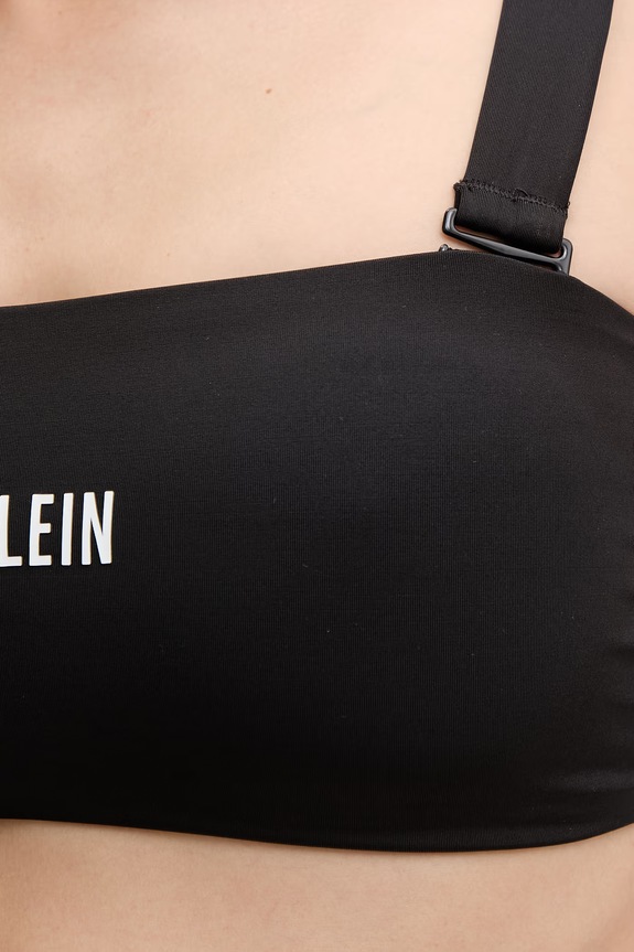 Calvin Klein Plavková podprsenka dámska LV00Q61223 čierna