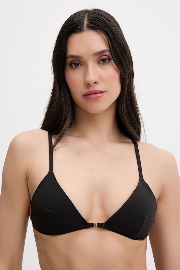 Calvin Klein plavková podprsenka dámska čierna LV00Q61239
