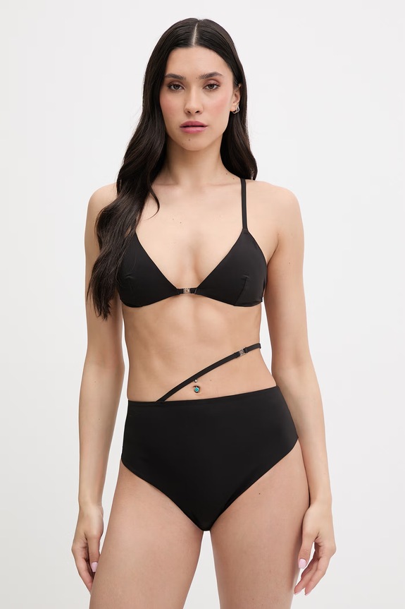 Calvin Klein plavková podprsenka dámska LV00Q61239 čierna SS26
