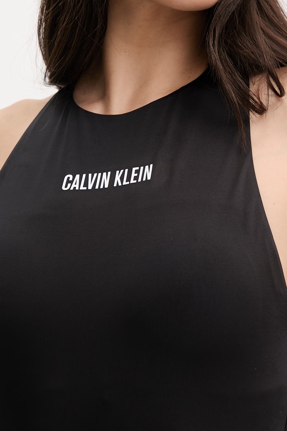 Calvin Klein jednodielne plavky dámske čierna LV00Q61219