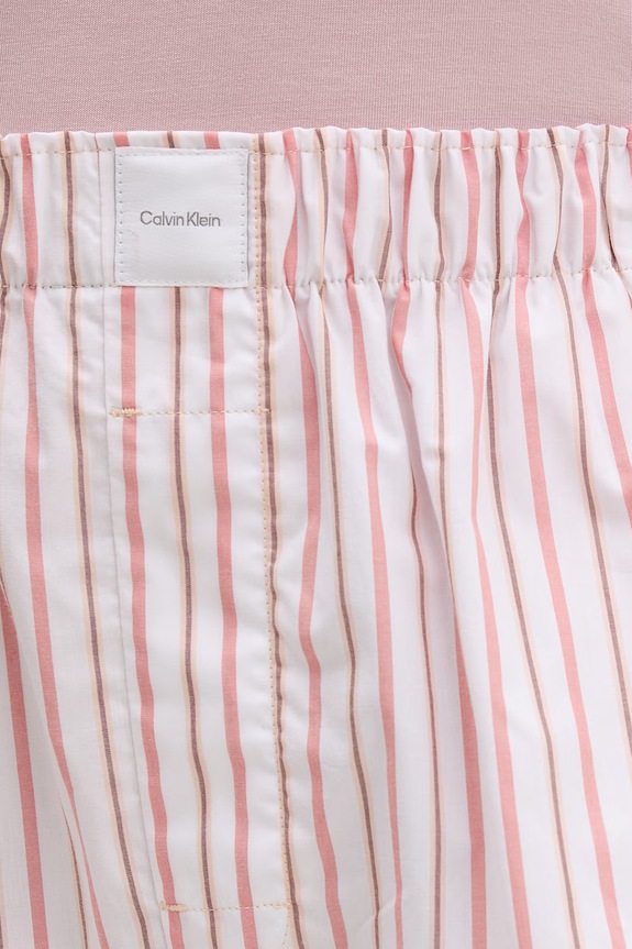 Odzież Calvin Klein Underwear szorty piżamowe damskie z bawełną LV00QS7596 biały