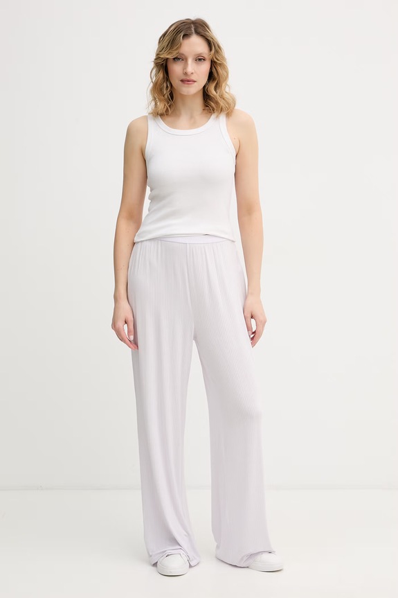 Calvin Klein Underwear pantaloni de pijama pentru femei, cu modal LV00QS7615 violet SS26