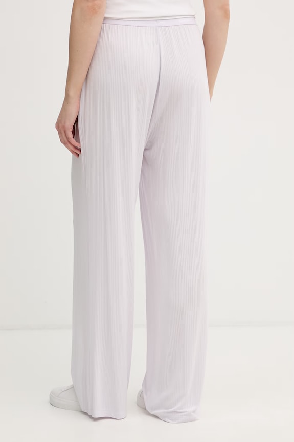 Îmbrăcăminte Calvin Klein Underwear pantaloni de pijama pentru femei, cu modal LV00QS7615 violet