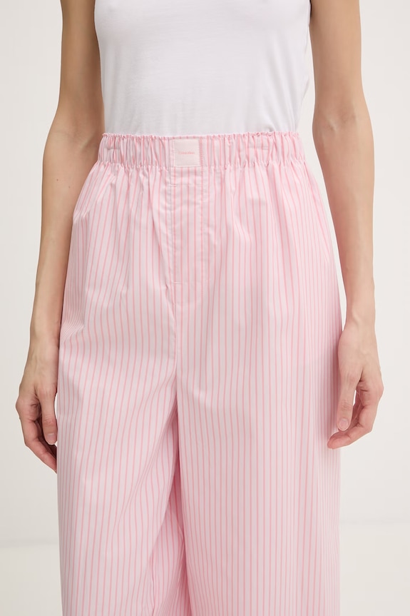Calvin Klein Underwear dvodijelna pidžama za žene od pamuka LV00QS7637