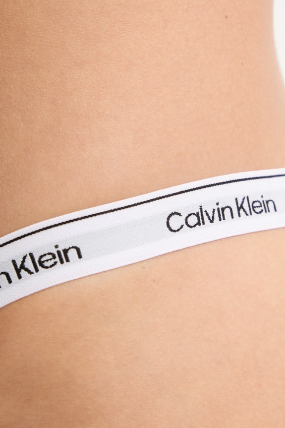 Ρούχα Calvin Klein Underwear στρινγκ γυναικείο δαντελένιο LV00QD5154 μωβ