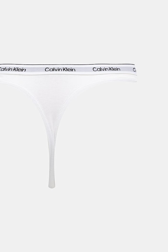 Calvin Klein Underwear stringi damskie bawełniane z elastanem 3-pack LV00QD5209