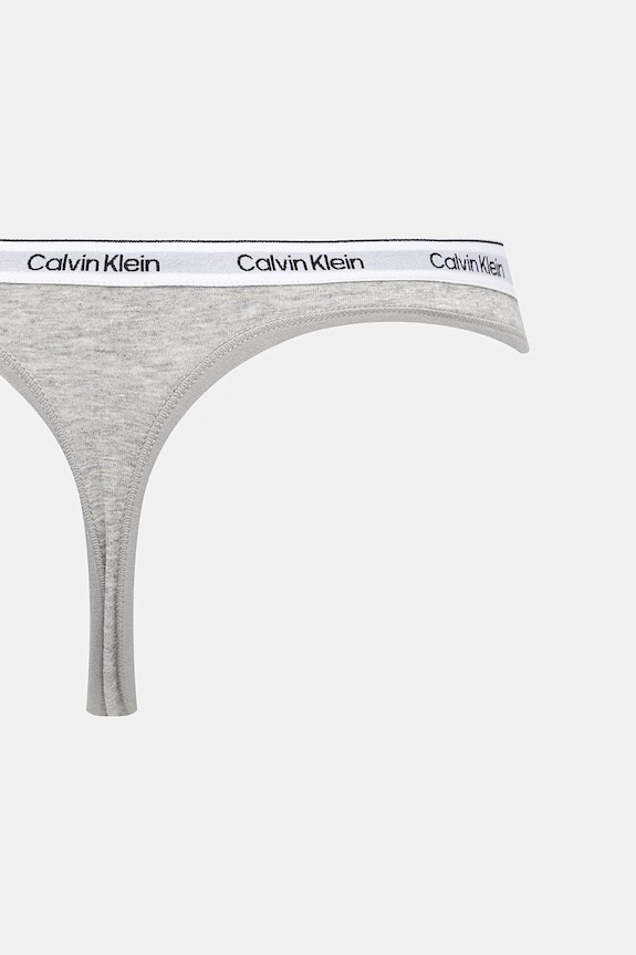 Calvin Klein Underwear stringi damskie bawełniane z elastanem 3-pack LV00QD5209