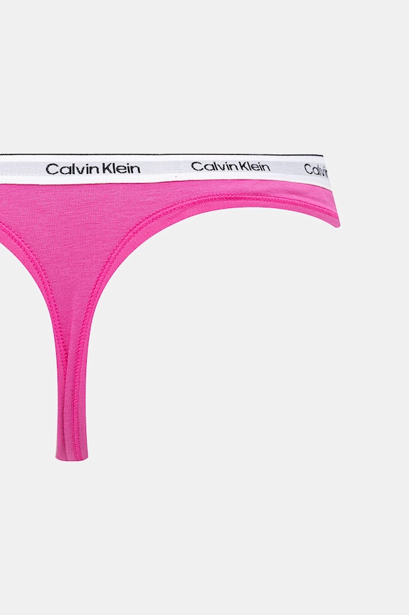 Calvin Klein Underwear stringi damskie bawełniane z elastanem 3-pack LV00QD5209
