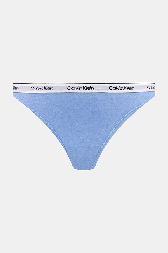 Oblečenie Calvin Klein Underwear tangá dámske 5-pak LV00QD5221 modrá