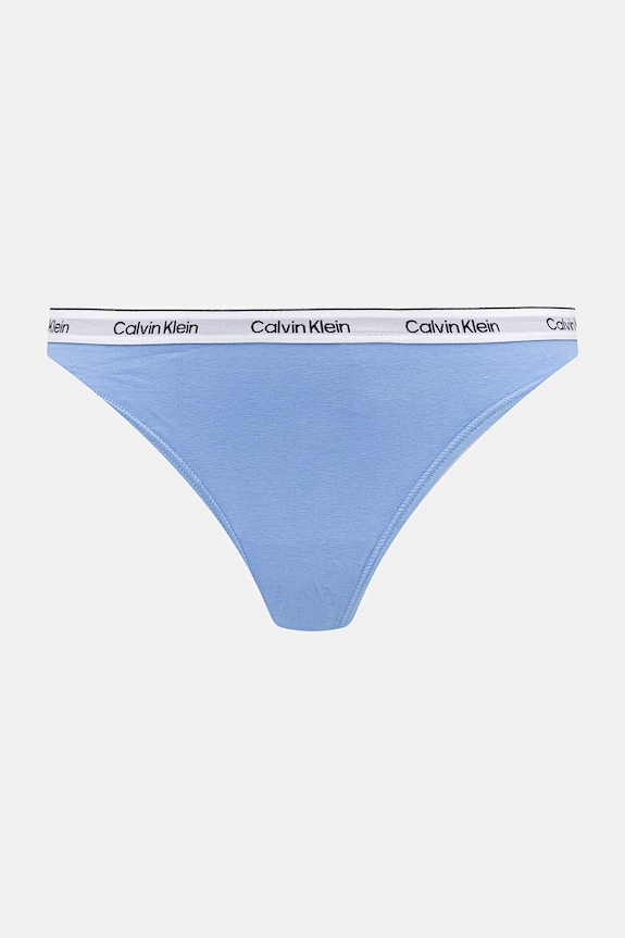 Oblečenie Calvin Klein Underwear tangá dámske 5-pak LV00QD5221 modrá