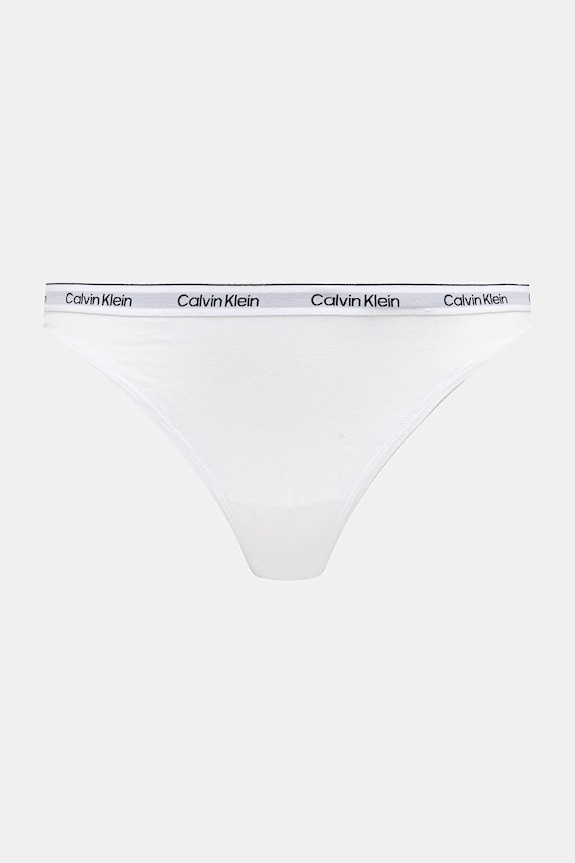 Calvin Klein Underwear tangá dámske 5-pak modrá LV00QD5221
