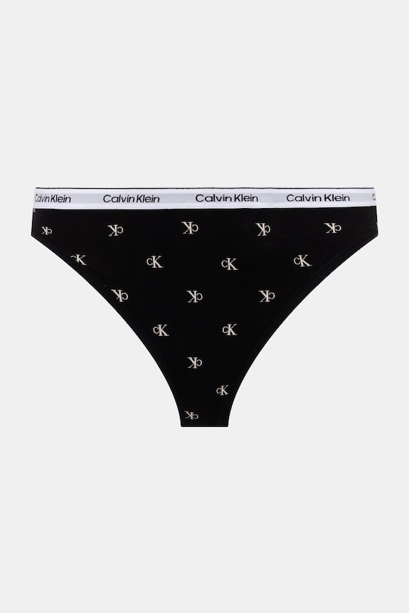 Calvin Klein Underwear tangá dámske 5-pak LV00QD5221 čierna SS26